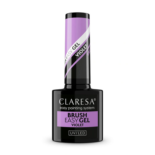CLARESA Brush Easy Gel Gelis nagams - Violet 5 g