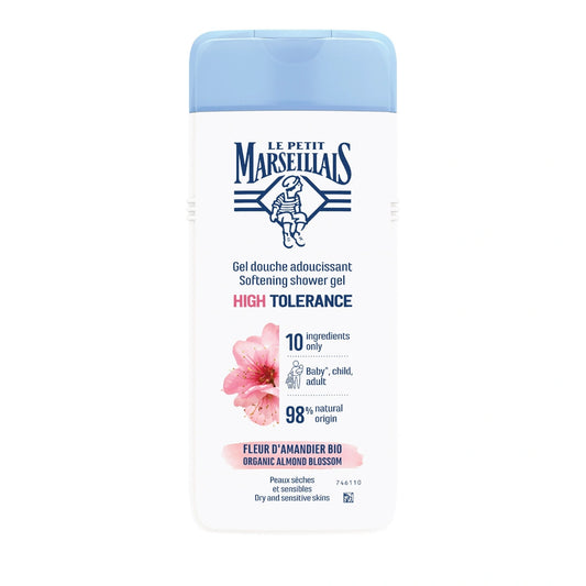 Le Petit Marseillais Dušo gelis High Tolerance - Bio Organinė Migdolų Žiedas 400ml