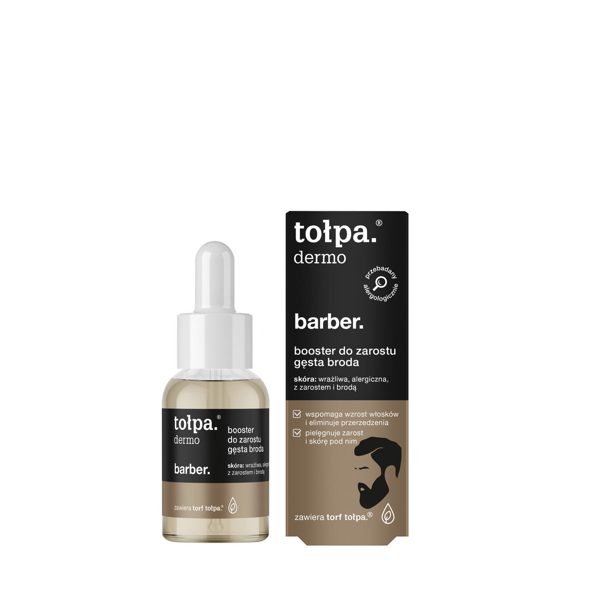 TOŁPA Dermo Barber Booster gęstai barzdai 30 ml