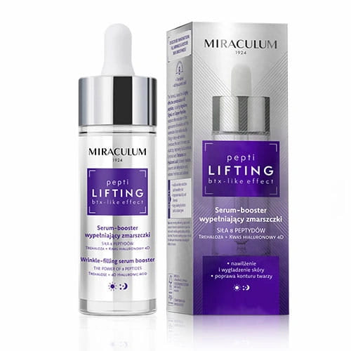MIRACULUM Pepti Lifting Serum-Booster užpildantis raukšles dienai ir naktiai 30 ml