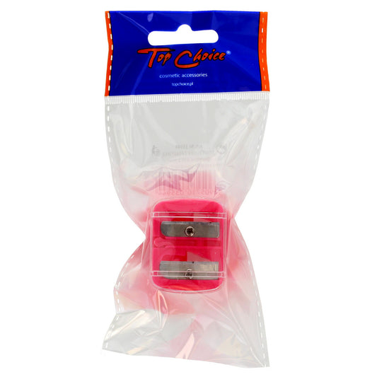 Top Choice Dvigubas pieštukų drožtukas su dangteliu