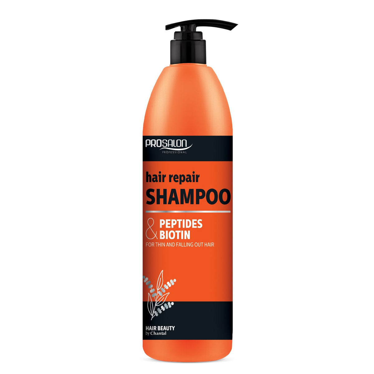 CHANTAL ProSalon Peptidai ir Biotinas Atkuriamasis šampūnas plaukams 1000ml