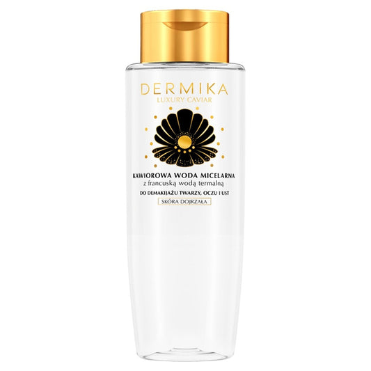 Dermika Luxury Caviar Kaviaroji micelinis vanduo su prancūzišku terminiu vandeniu 400ml