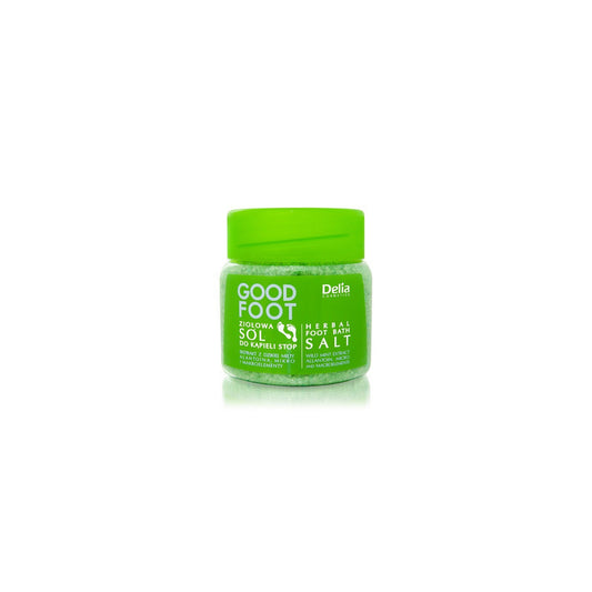 DELIA COSMETICS Good Foot Žolelių vonios druska 570 g