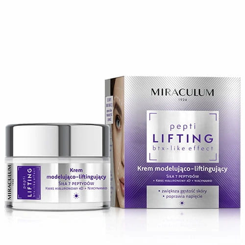 MIRACULUM Pepti Lifting Krem modeliuojantis-liftinguojantis dienai 50 ml