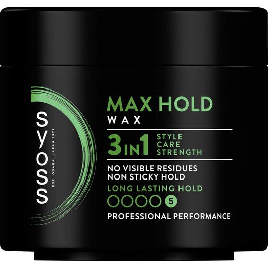 SYOSS Max Hold Vaškas plaukams 150ml