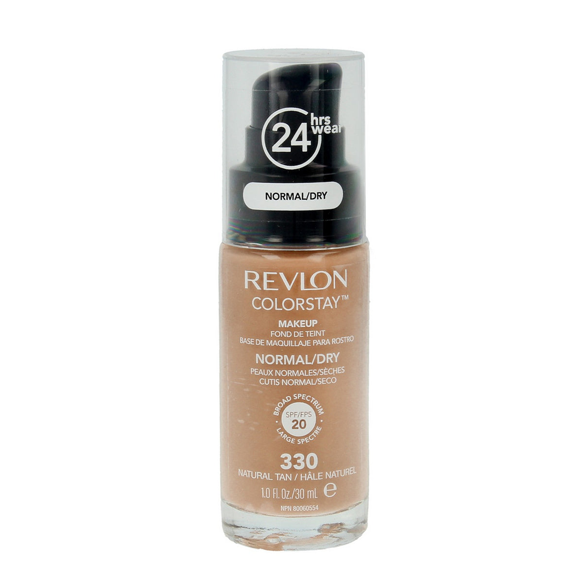 Revlon Colorstay 24H Longwear Kremas Nr. 330 Natural Tan - normaliai ir sausai odai 30ml