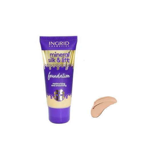 Ingrid Mineralinis makiažo pagrindas Silk & Lift nr 30 30ml