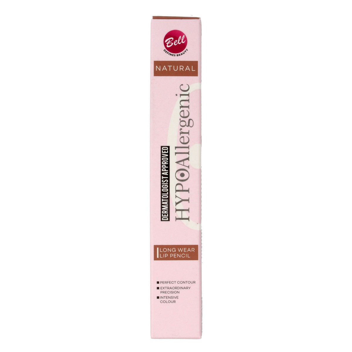 Bell Hypoallergenic Lūpų kontūro pieštukas ilgalaikis 03 Natural 1vnt
