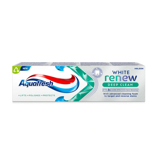 AQUAFRESH White Renew Dantų pasta balinanti - Deep Clean 75 ml