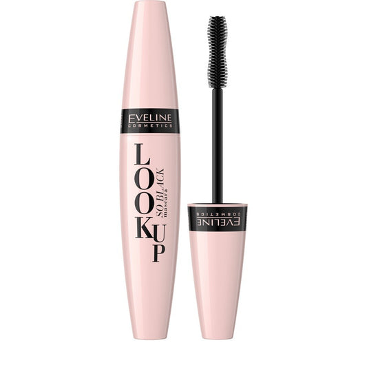 EVELINE Look Up Blakstienų tušas storinantis ir skiriantis So Black 10 ml