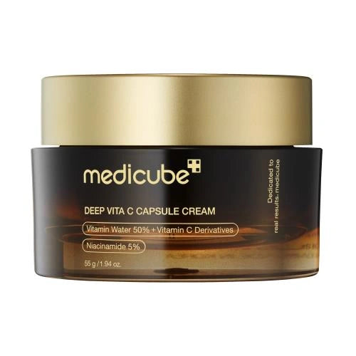 MEDICUBE Deep Vita C kapsulių kremas 55 g