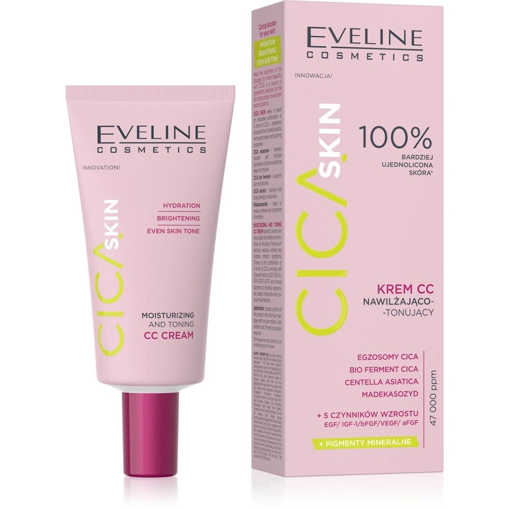 EVELINE CICA Skin CC kremas drėkinantis ir tonizuojantis 30 ml
