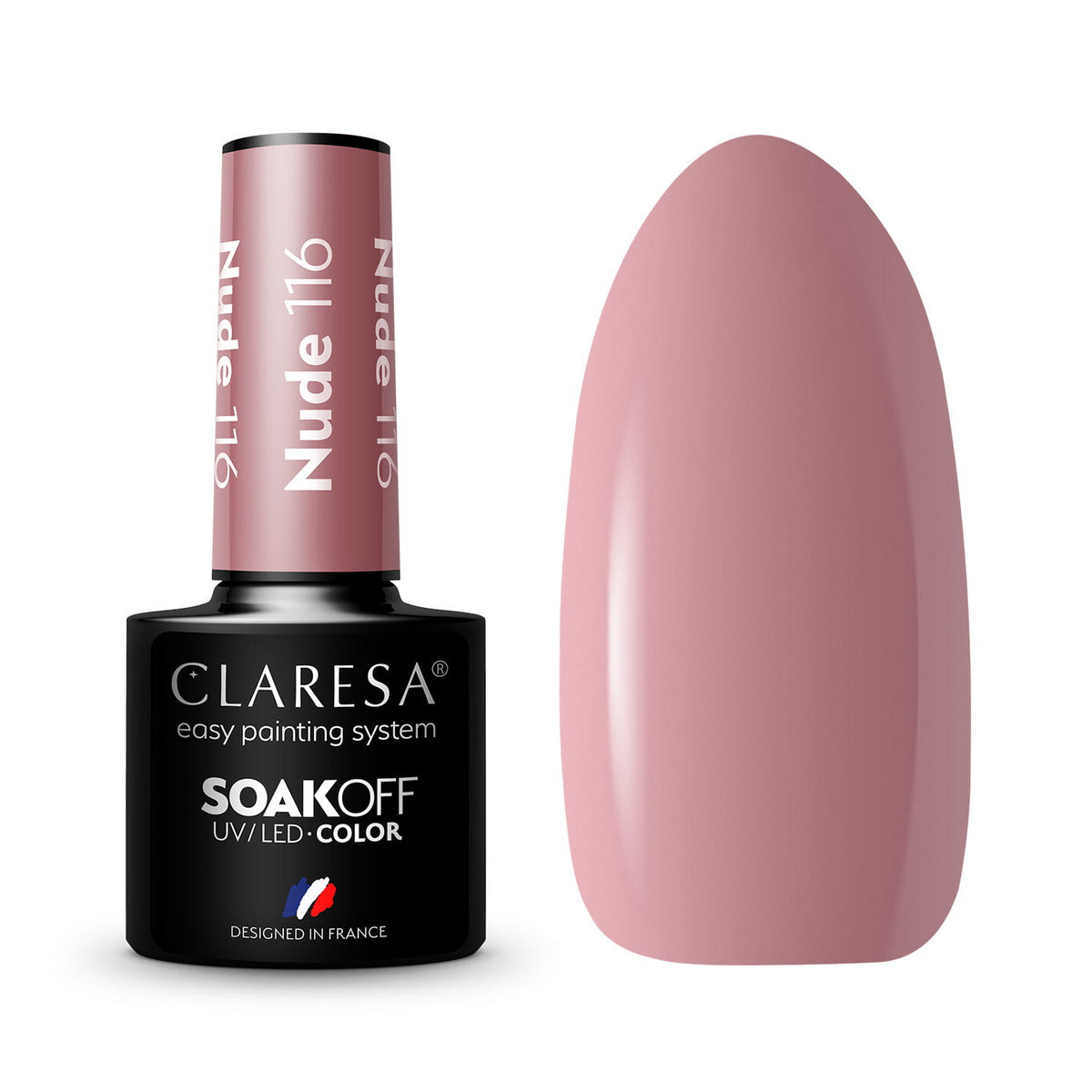 CLARESA Hibridinis lakas Nude nr 116 5g