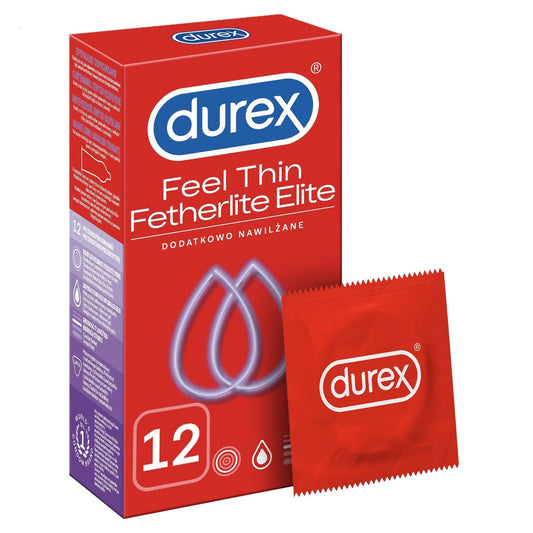 DUREX PREZERW.12szt ELLITE FETHERLITE