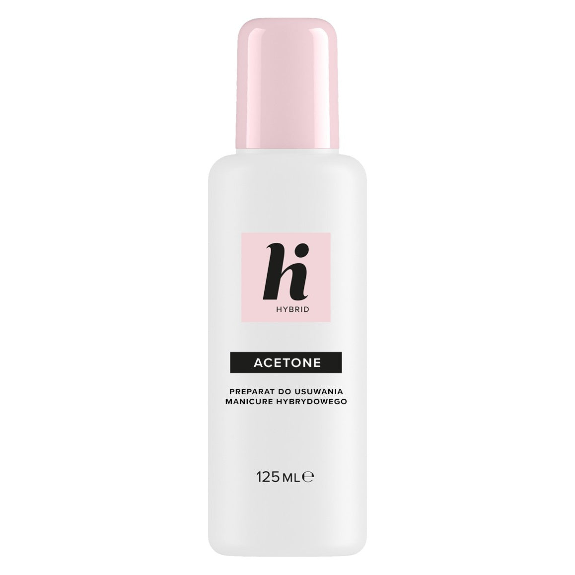 HI HYBRID Aceton nagelų hibridiniam lakui šalinti 125 ml