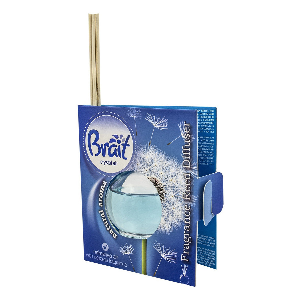 Brait Natural Aroma Kvepalų lazdelių Crystal Air 40ml