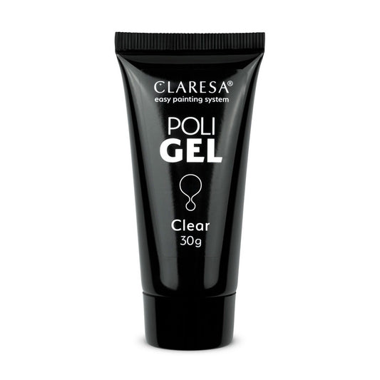 CLARESA Statybinė želė nagams Poli - Clear 30g