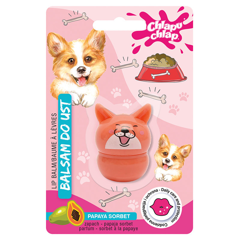 CHLAPU CHLAP Blizgis lūpoms Piesek - papaja sorbet 7g