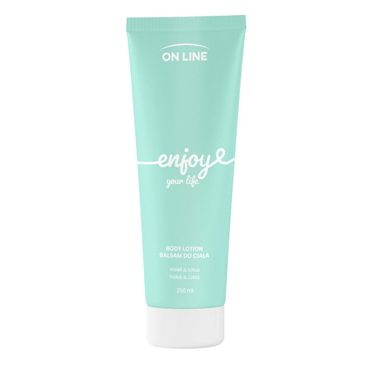 ON LINE Emocje Kūno balzamas Enjoy - violetinė ir lotosas 250 ml