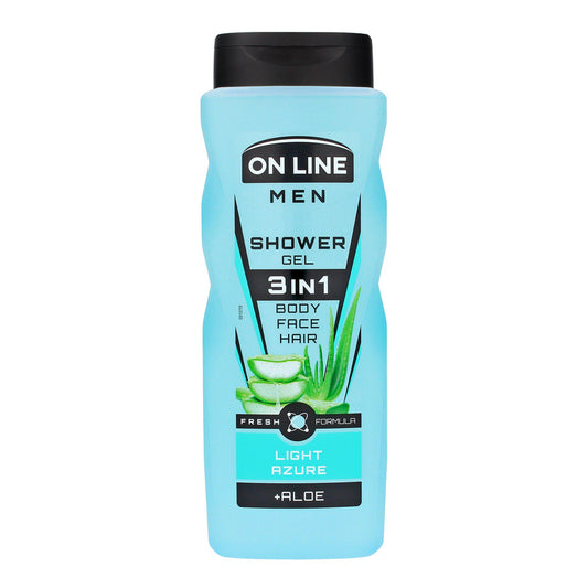 ON LINE Men Gelis po dušu vyrams 3w1 Light Azure 410 ml