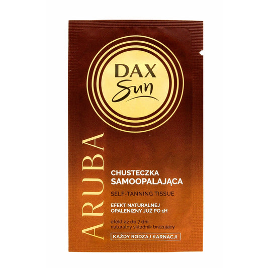 DAX SUN Savarankiška saulėta servetėlė veidui ir kūnui Aruba