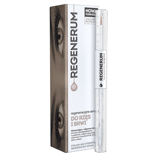 REGENERUM Regeneracinė serumėja blakstienoms ir antakiams 11 ml (4 ml+7 ml)