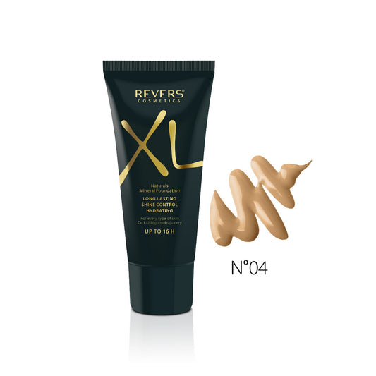 REVERS Podkład XL Natūralūs Mineralai 04 Honey 30ml
