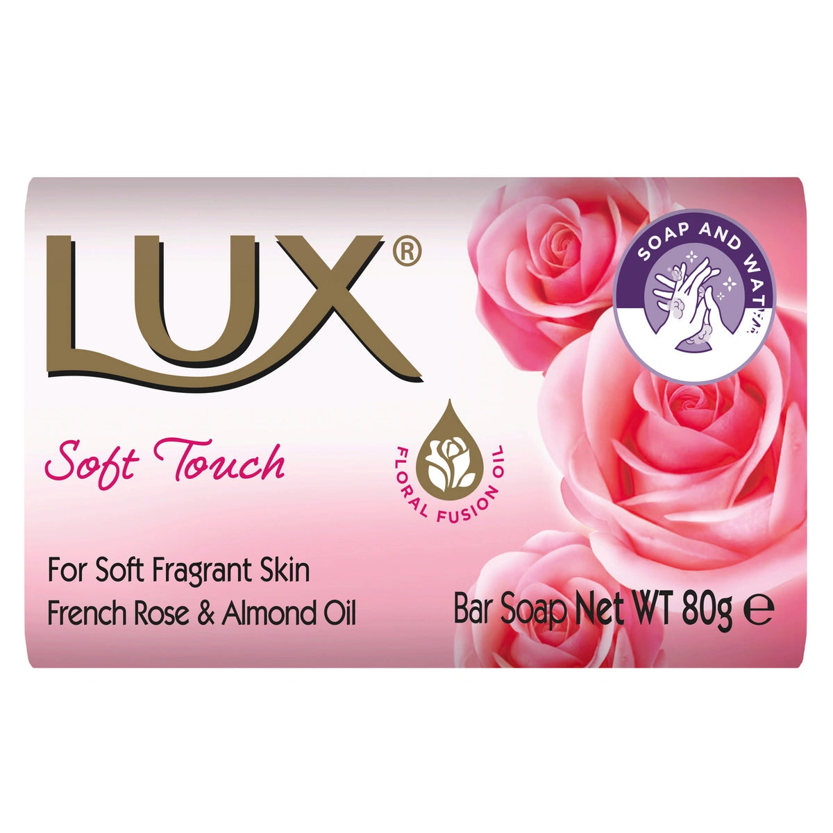 LUX Muilas plytelėje Pink Soft 80 g