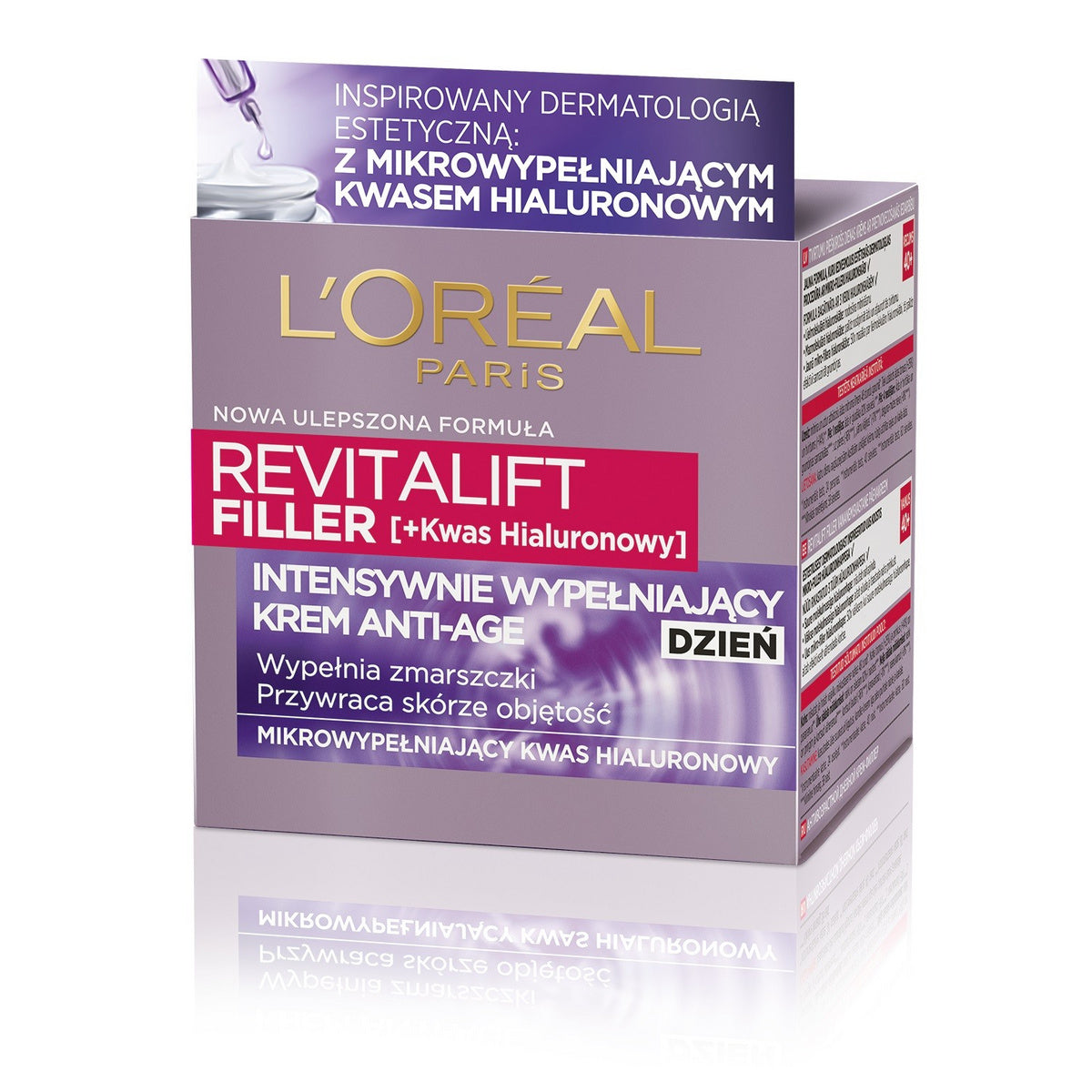 LOREAL Revitalift Filler [HA] Intensyviai Užpildantis Kremas anti-age dienai 50 ml