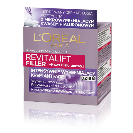 LOREAL Revitalift Filler [HA] Intensyviai Užpildantis Kremas anti-age dienai 50 ml