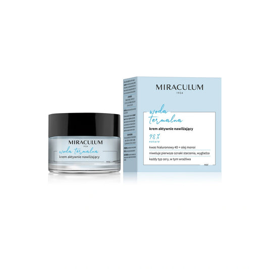 Miraculum Termalinė Vanduo Kremas aktyviai drėkinantis naktį 50ml