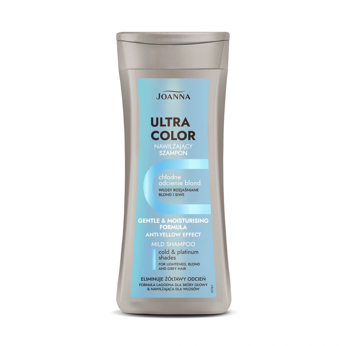 JOANNA Ultra Color Šampūnas - šaltos blondinių atspalviai 400 ml