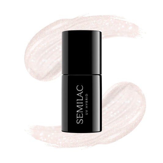 SEMILAC Hibridinis lakas Wedding Pearls 236 Peach Pearl (HEMA free) 7 ml
