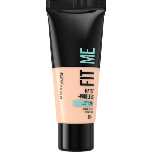 MAYBELLINE Fit Me! Matinis makiažo pagrindas nr 102 Fair Ivory 30ml