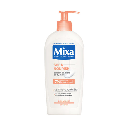 MIXA Turtingas kūno pienelis - intensyvi mityba 400 ml