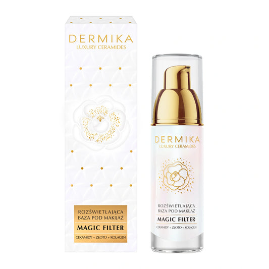 DERMIKA Luxury Ceramides Švytinčioji makiažo bazė Magic Filter 30 ml