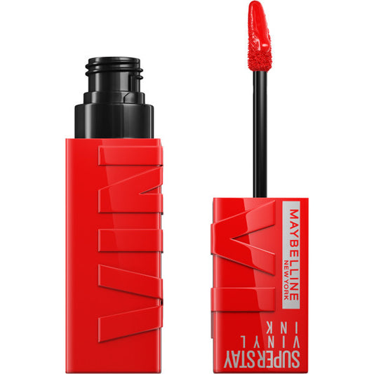 MAYBELLINE Super Stay Vinyl Ink Vinilinė skystoji lūpų dažų priemonė nr. 25 Red-Hot 4.2ml