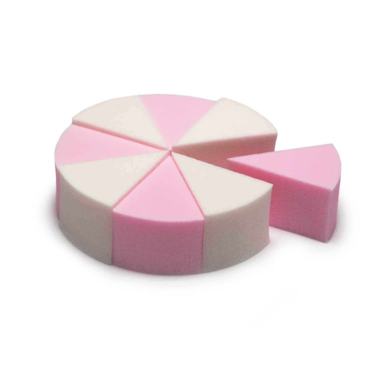 DONEGAL Lateksinė makiažo kempinėlė - trikampė (4300) 1 pakuotė - 8 vnt.