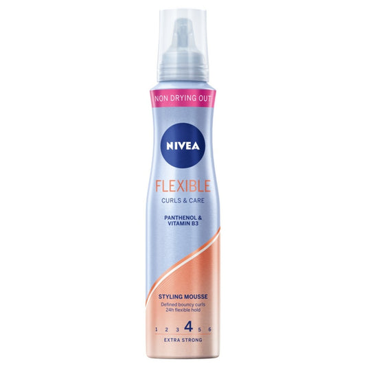 NIVEA Styling Putėsius plaukams Flexible Curls & Care - ekstra stiprus 150 ml