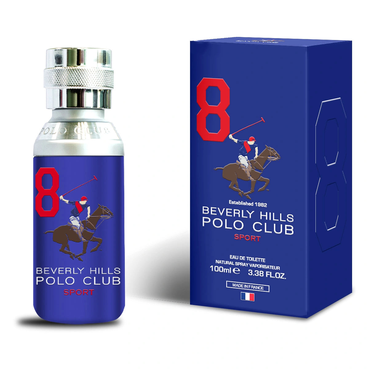 BEVERLY HILLS Polo Club 8 Tualetinis vanduo vyrams 100 ml