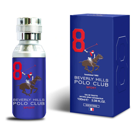 BEVERLY HILLS Polo Club 8 Tualetinis vanduo vyrams 100 ml