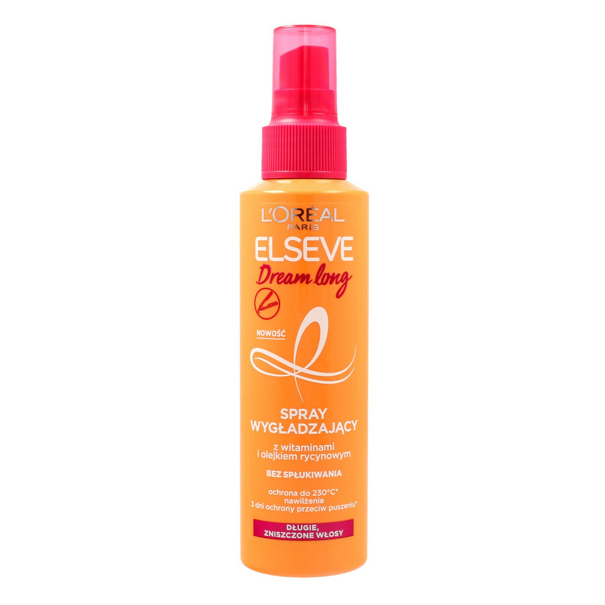 LOREAL ELSEVE Dream Long purškiamasis plaukų glotninimas ilgoms ir pažeistoms plaukams 150 ml
