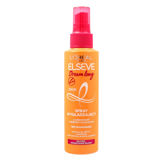 LOREAL ELSEVE Dream Long purškiamasis plaukų glotninimas ilgoms ir pažeistoms plaukams 150 ml