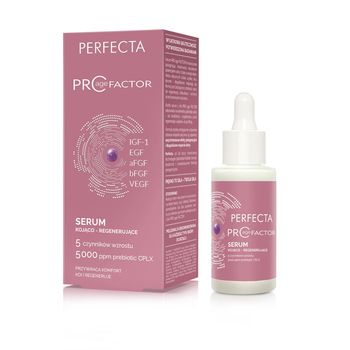 PERFECTA ProAgeFactor serumas kojoms - regeneruojantis