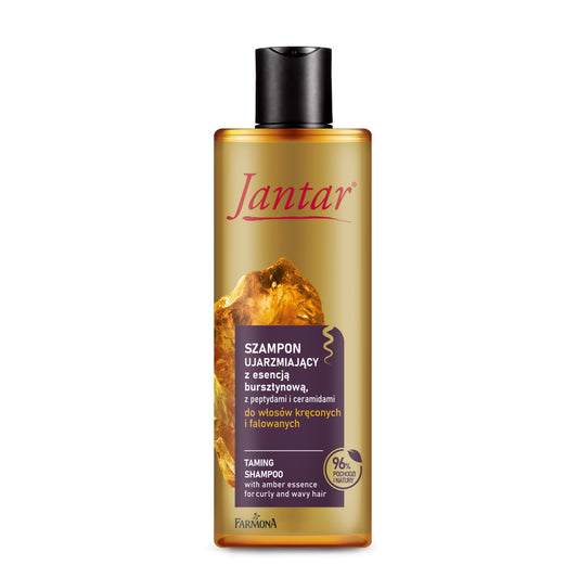 FARMONA Jantar Šampūnas su gintaro esencija garbanotiems ir banguotiems plaukams 300 ml