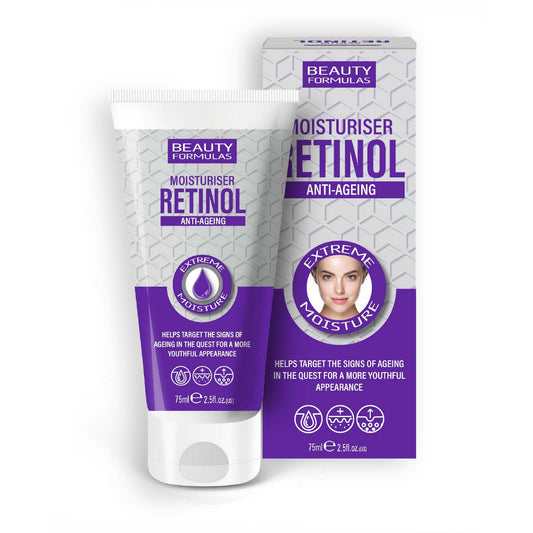 BEAUTY FORMULAS Retinol Anti-ageing drėkinamasis kremas su retinoliu 75 ml