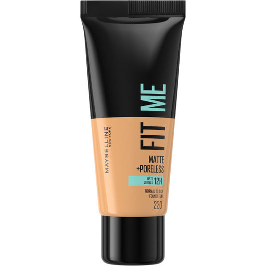 MAYBELLINE Fit Me! Matizuojantis fondas nr 220 Natural Beige 30ml