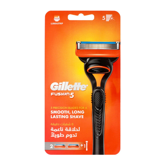 GILLETTE Fusion 5 Skustuvas vyrams + 2 peiliukai