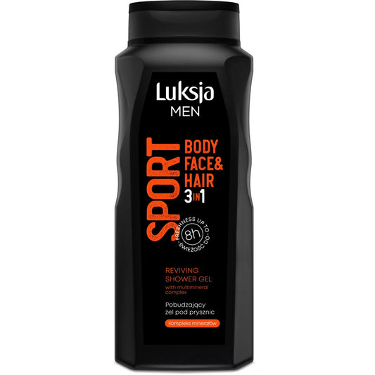SAR LUKSJA Dušo gelis 500ml Men Sport